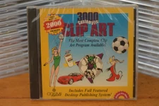 Vintage 1995 Cosmi 3000 Customatic Clip Art CD-ROM DR-680 Sealed Windows PC