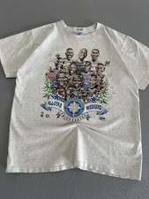 NBA All Star Weekend 1994 Vintage Tee T Shirt Size L Gray Barkley Pippen Shaq