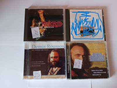 CDs Doro, Genesis, Erasure, Foreigner, Madonna, Pet Shop Boys, Queen, Roxette