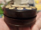 Antique Chinese Zodiac Compass Wooden Swivel — photo 3