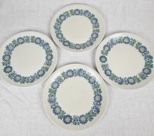 Vintage Figgjo Flint Norway Set of 4 Dinner Plates Tor Victor Turi Design