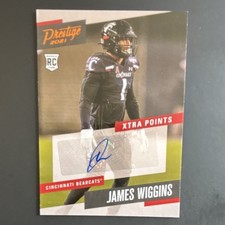 Panini Chronicles Prestige Xtra Points Rookie Auto James Wiggins #PS-JWG NCAA