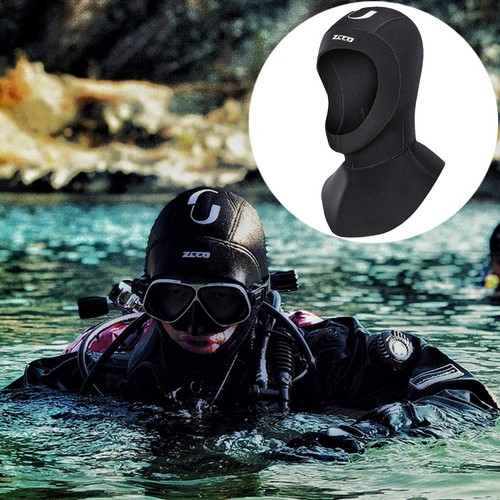 Neoprene Wetsuit Hood Scuba Diving Hood 3MM 5MM for Men Women Youth, Bib Dive... - Picture 5 of 7