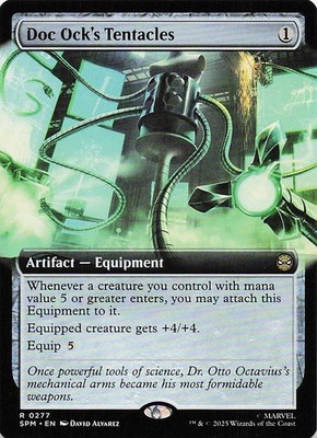 Doc Ock's Tentacles (Extended Art) R Marvel's Spider-Man 162 NM