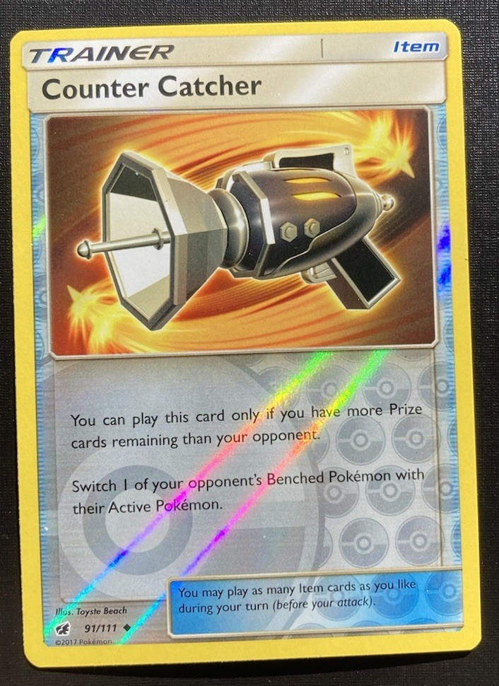 Counter Catcher 91/111 Pokémon Crimson Invasion Reverse Holo Uncommon TCG LP