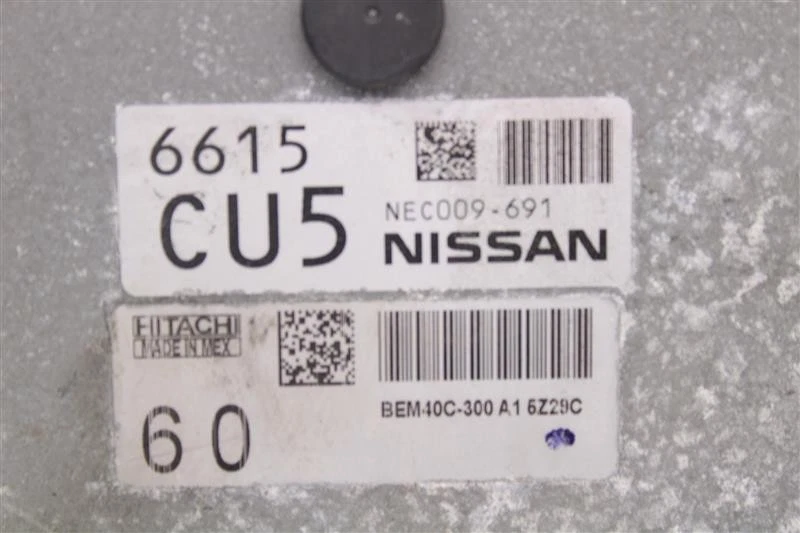 Computadora ECU ECM NISSAN SENTRA 2016 16 BEM40C300A1 992254 Foto 4 de 4