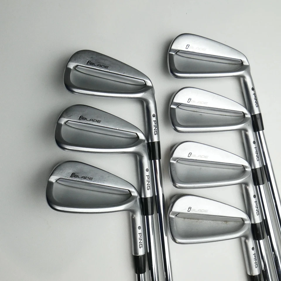 Used Ping iBlade Iron Set / 4 - PW / Stiff Flex - Image 2 of 4