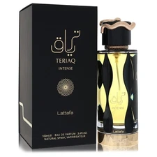 Lattafa Teriaq Intense by Lattafa Eau De Parfum Spray (Unisex) 3.4 oz