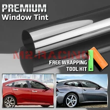 VLT 50% Uncut Roll 20" x 10FT Window Tint Film Charcoal Black Car Glass Office