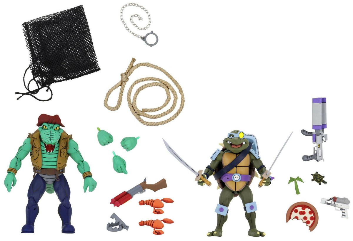 NECA TMNT スラッシュ Amazon.com: NECA - Figurine TMNT - Slash 18cm