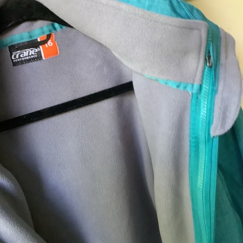 Crane 2 In 1 Jacket Separate Fleece Inner 16 XL Blue Zip Pockets Full Zip Hood - Picture 12 of 16