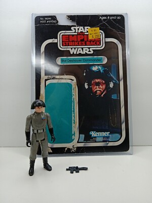 Vintage Kenner STAR WARS ESB Star Destroyer Commander Complete w 