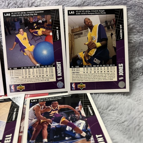 1996 Collector's Choice Rookie #LA2 Lakers Team Set - KOBE BRYANT RC - Bild 15 von 18
