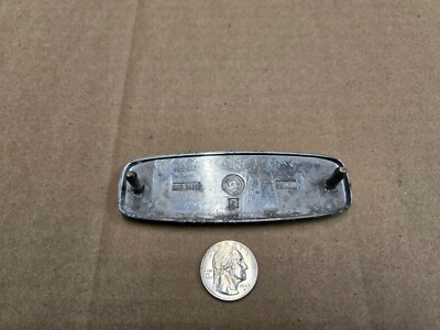1984 Jaguar Xj6 OEM Passenger Front Fender Emblem #2 With
