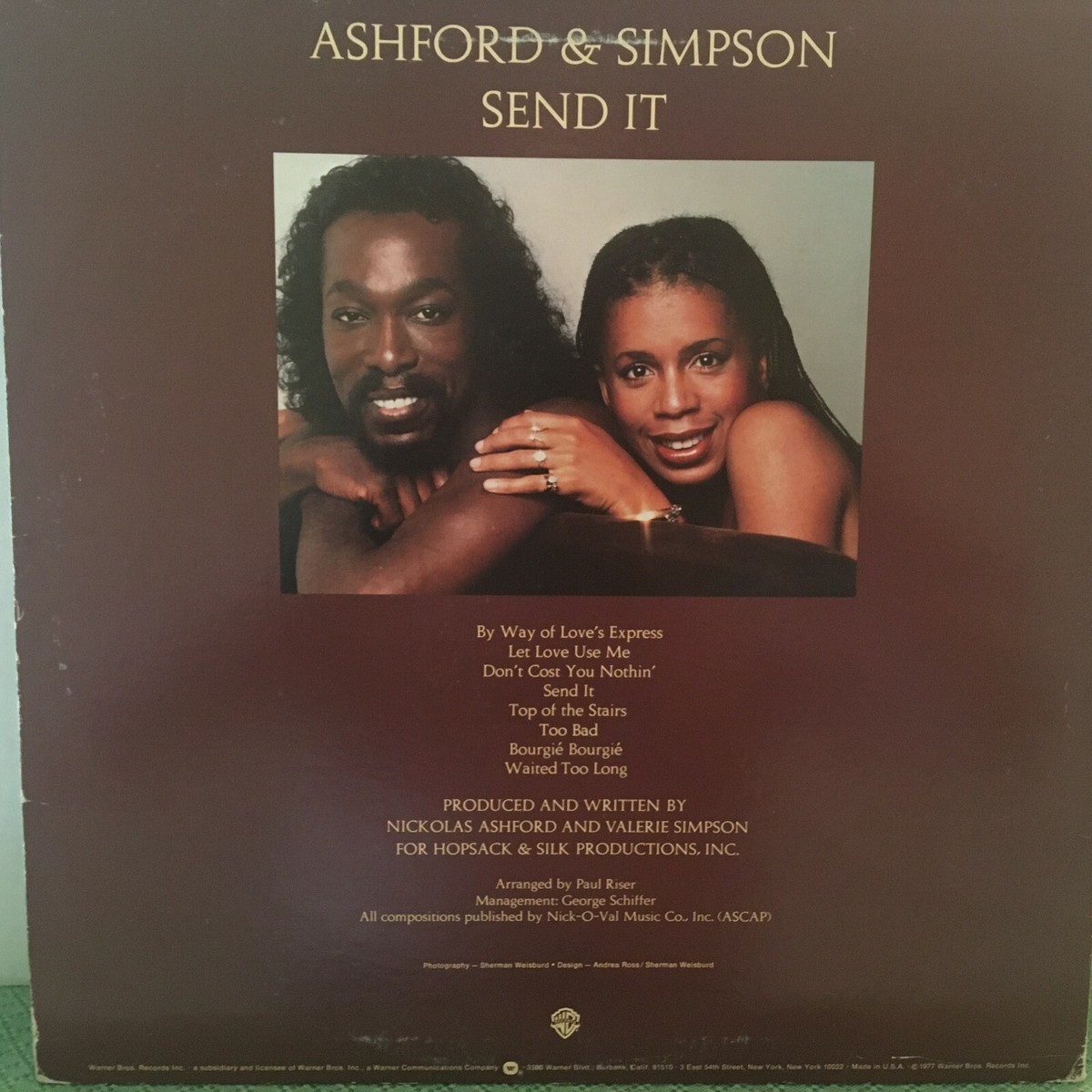 Ashford And Simpson プロモ・オンリー盤【LP・Sealed】 Ashford And Simpson プロモ・オンリー盤【LP・Sealed】
