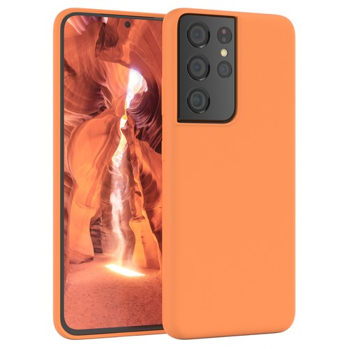 EAZY CASE do Samsung Galaxy S21 Ultra 5G Etui Silikonowe etui ochronne Premium Soft - Zdjęcie 14 z 21