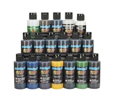 Createx Colors 2oz. candy2o Complete Set, 2 Fl Oz (Pack of 36), 36 Ounce