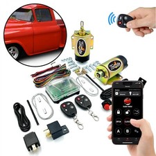 Autoloc Remote Shaved Door Handle Pop Kit W 35 Lb Solenoids 8ch Keyless Entry