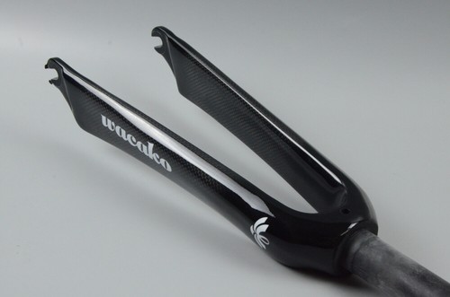 Carbon Fiber Bicycle Rigid Forks 16/18/20/22 in BMX Folding Bike Fork 74mm/100mm - Picture 8 of 14