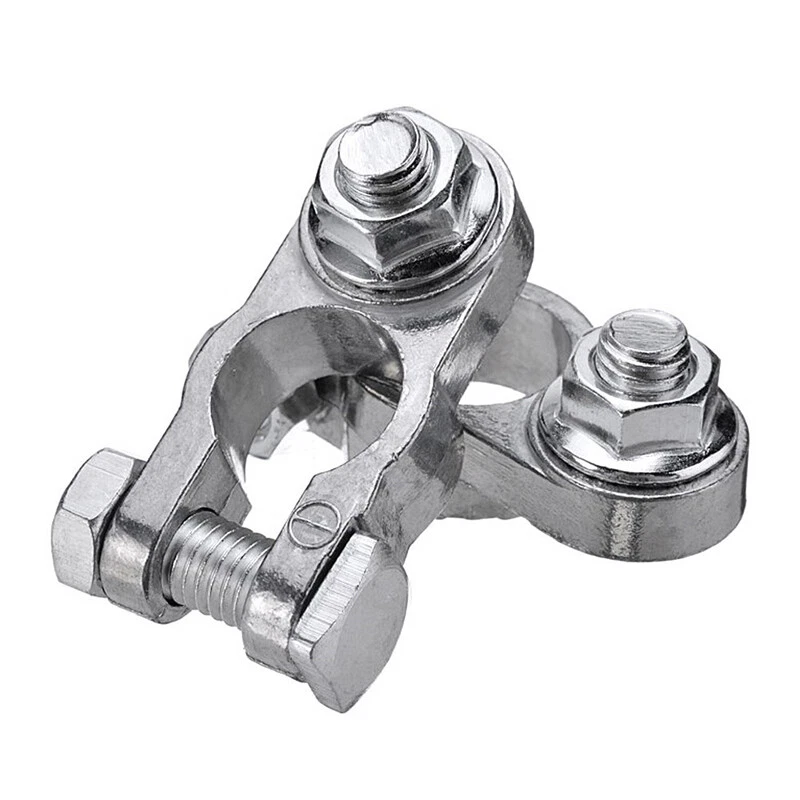 2x 16-18mm Coche Repuesto Batería Conector Terminal Abrazaderas Clips Universal Foto 2 de 4