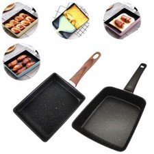 Frying Pan Japanese Tamago-yaki Square Non-Stick Pan ,ч Thick Breakfast Egg N8R2