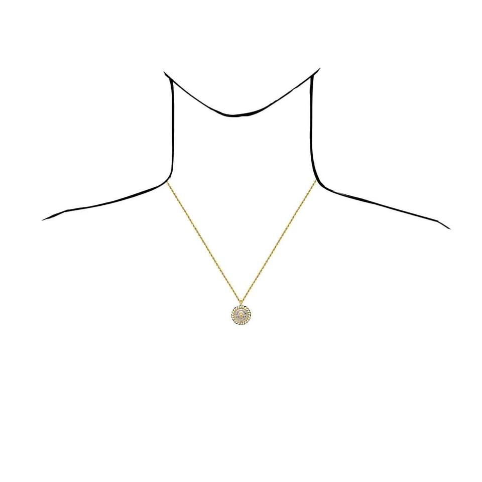 Colgante Cabeza de León Cubano Miami Oro 10K Real Dos Tonos Amarillo Blanco 1.1" Foto 3 de 4