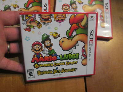 Mario Luigi: Bowser's Inside Story Bowser Journey Nintendo 3DS  NEW 45496745042|