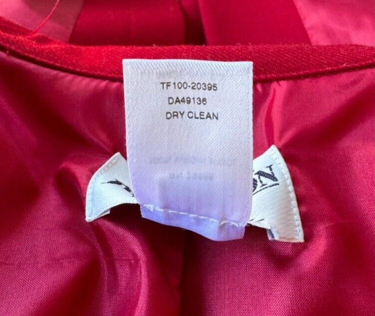 Pendleton Jacket Womens 14 Regular Red Wool Butto… - image 12