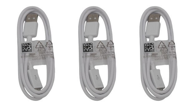 3X Original Samsung Ladekabel Micro Usb Kabel 1M A3 A5 J5 S4 S5 S6 S7 Note Edge-image