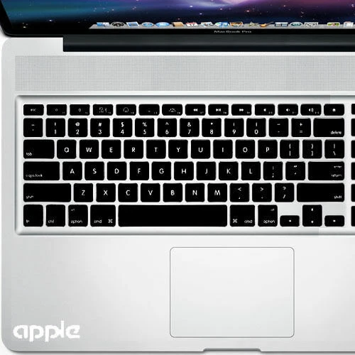 Decal Sticker for Macbook Air/Pro Laptop iPad Tablet Trackpad Retro Apple Logo - Image 2 of 3