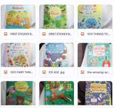 Usborne STICKER BOOKS new PICK YOUR FAVORITE