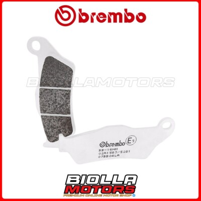07BB04LA FRONT BRAKE PADS BREMBO LA HUSABERG ALL MODELS 1995