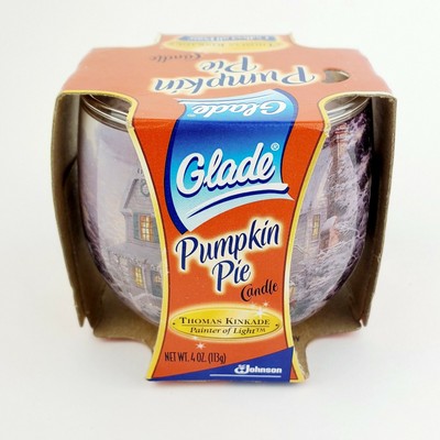 Glade holiday candle pmpkn pie 4oz (046500148484)