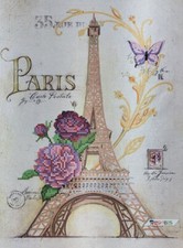 Bead Embroidery Kit From Paris With Love DIY Bead Stitching Beadwork ta-397