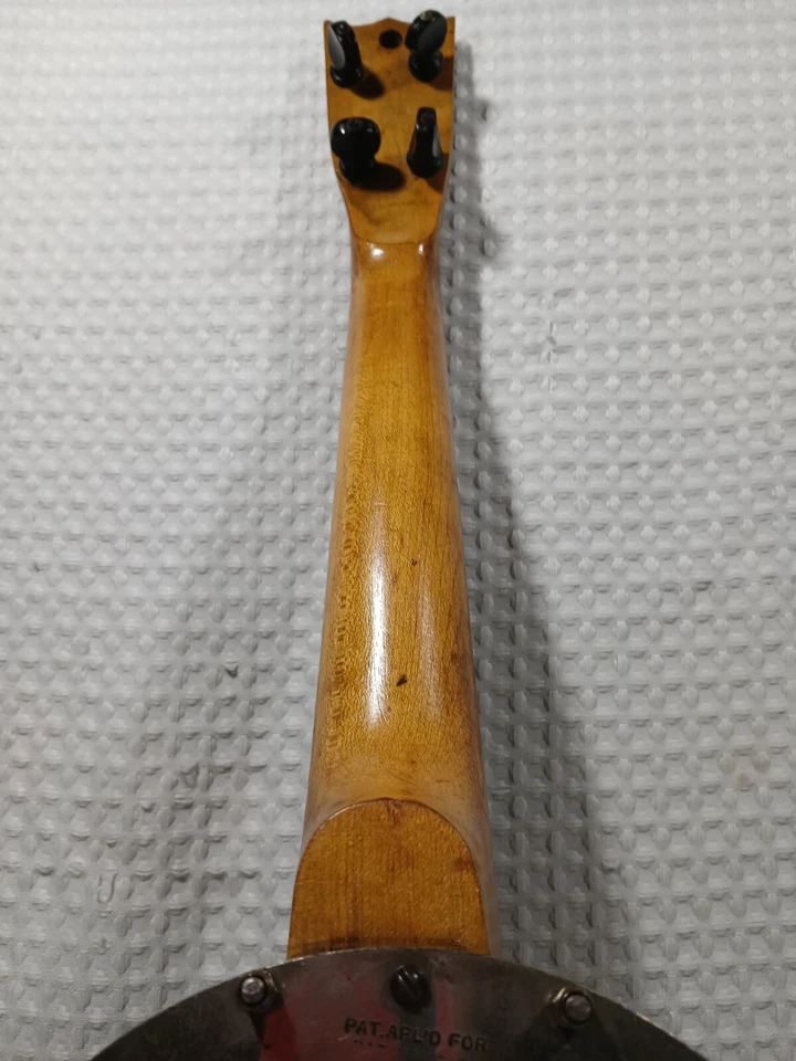 BELL GRETSCH BANJO BANJOLELE / UKULELE 4 STRING INSTRUMENT OPEN BACK - Image 4 of 4