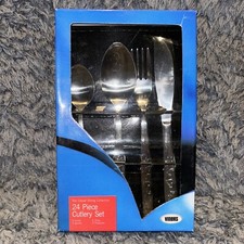 Viners Everyday Cutlery  24 Piece Set Stainless Steel Casual Dining New