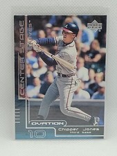 Chipper Jones 2000 Ovation Baseball Center Stage #CS9 NrMt