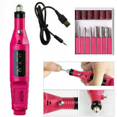 Pro Electric Nail File Drill Manicure Machine Tool Pedicure Machine Set Kit