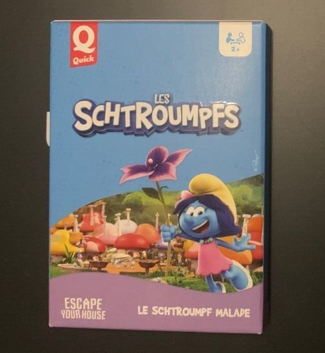 3 Escape Games Les Schtroumpfs – Jeu De Cartes, édition Quick, Occasion