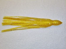  10 inch Octopus Squid Saltwater Big Game Trolling Lure UV Replacement Skirt 005