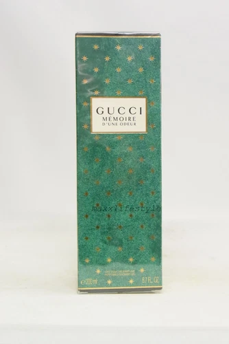 *Gucci - Memoire D'une Odeur Perfumed Shower Gel 200ML New & Original Packaging*
