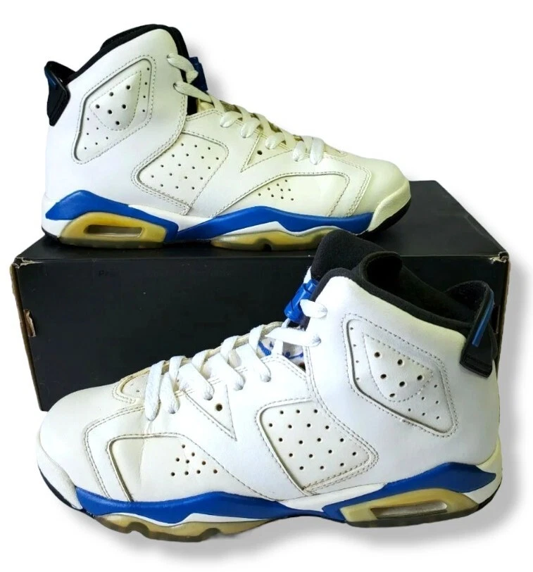 Jordan 6 hotsell blue and yellow