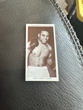 1938 Churchman's Boxing Personalities #24 John Henry Lewis (B)