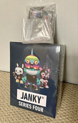 Superplastic Janky Series 4 Brand New Sealed Case 12 + 9 Pins Gorillaz Dunny