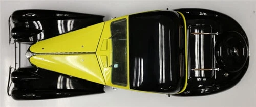 Bauer for Bugatti Type 57SC Atalante 1937 B003 yellow limited edition 1/12 Truck - Image 4 of 4