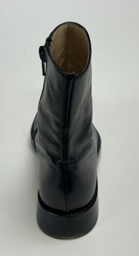 Ann Demeulemeester Leder Reißverschluss Stiefelette Damen Größe EU 36 1/2 Schwarz - Bild 11 von 22