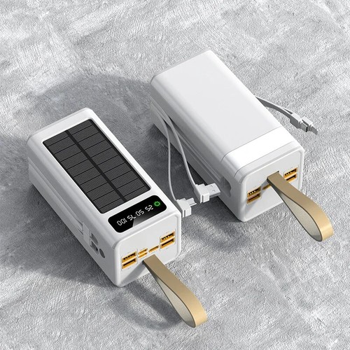 Batería externa 50000 mAh energía móvil solar 40000 mAh 300 mAh carga rápida caliente - Imagen 17 de 25