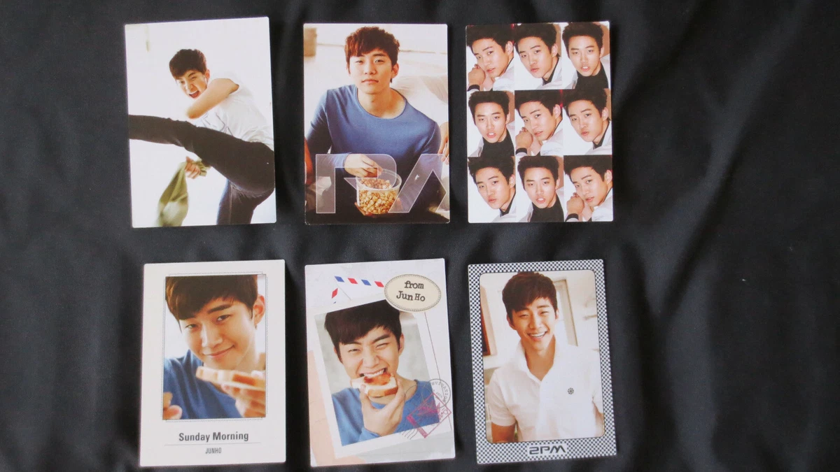 セール 一番安い JUNHO ジュノ 2PM ソウルコン set card photo アイドル