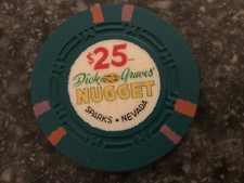 $25 Dick Graves Nugget, Sparks, NV