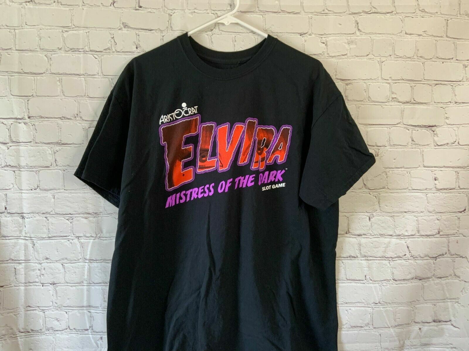 Elvira Mistress Of The Dark Slot Game T Shirt Size XL | eBay